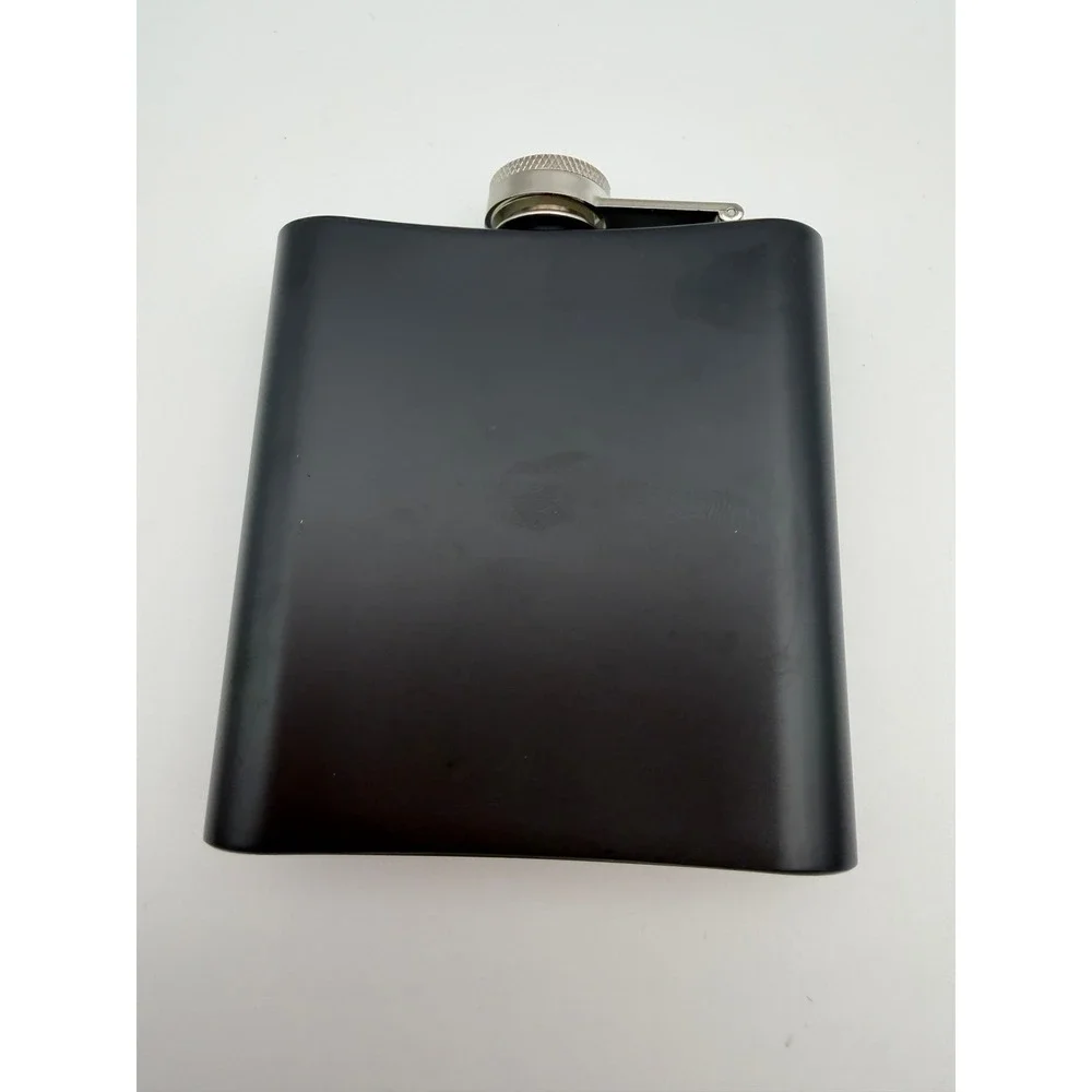 Dave Matthews Band One Drink To Remember Black Matte Flask Fire Dancer Logo DMB